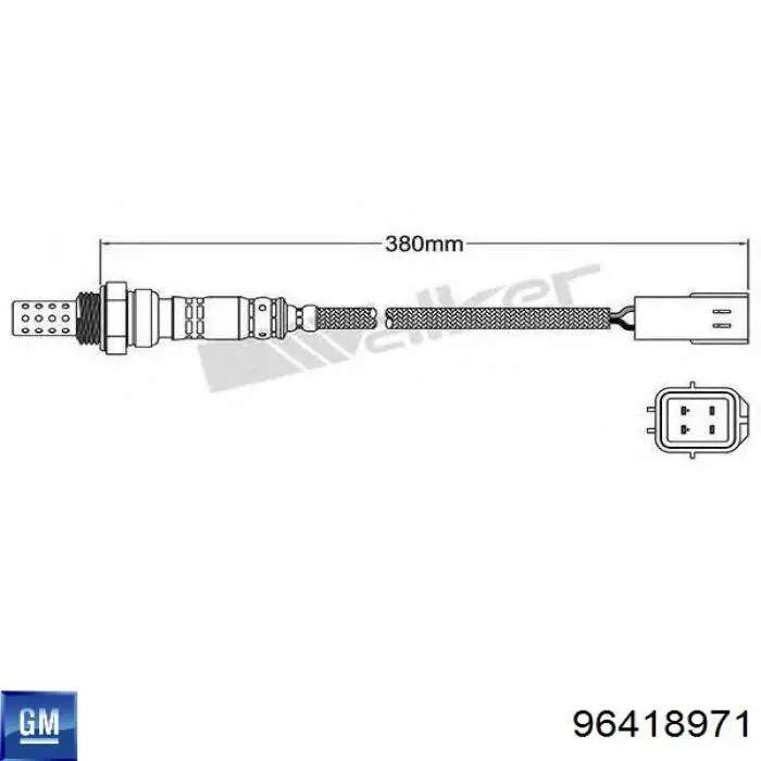 Лямбдазонд, датчик кислорода до катализатора Kavo Parts EOS1024 цена, от 29.14 USD