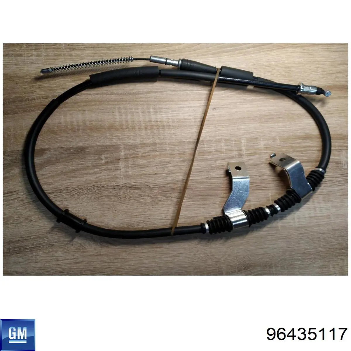 Трос ручного гальма задній, лівий 96435117 General Motors