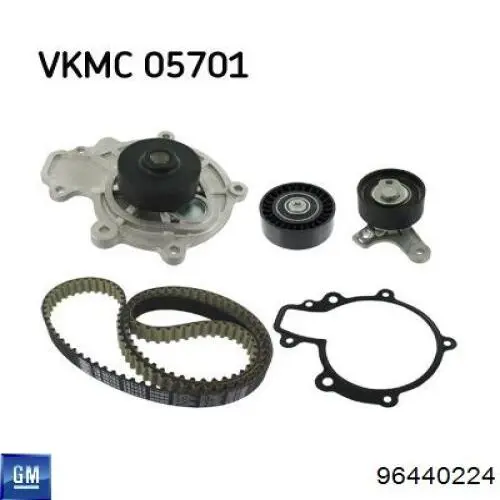 Купить 96440224 General Motors Насос охлаждения