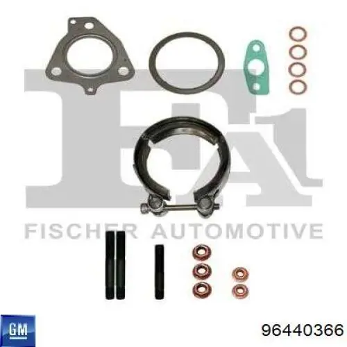 Турбонагнетатель General Motors 96440366 цена, от 51.31 USD