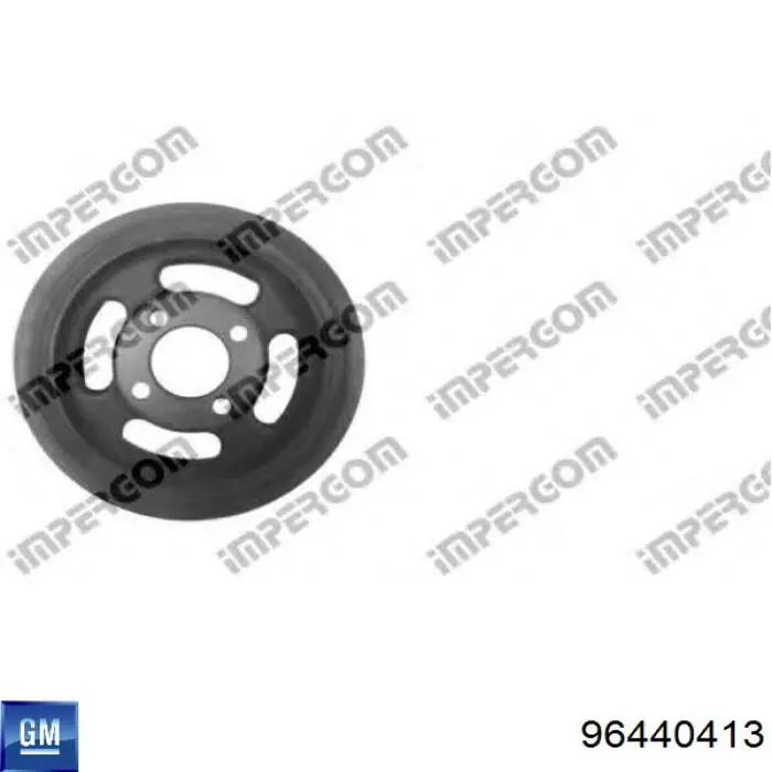 96440413 General Motors Шкив коленчатого вала