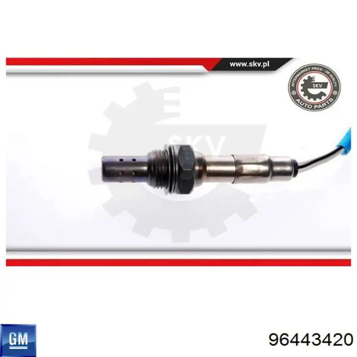 Лямбда датчик кислорода General Motors 96443420 цена, от 24.36 USD