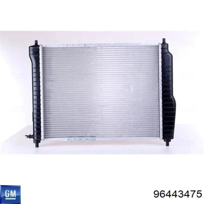 Радиатор охлаждения двигателя General Motors 96443475 цена, от 46.98 USD