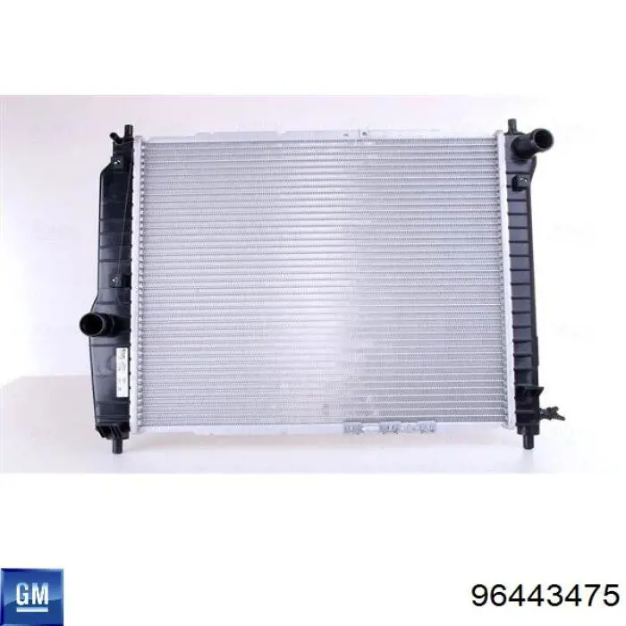 Купить 96443475 General Motors Радиатор водяной