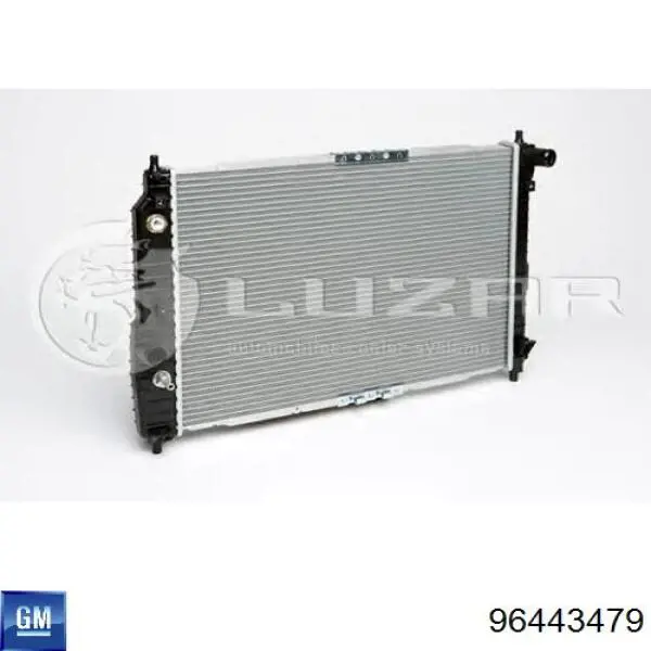 Купить 96443479 General Motors Радиатор водяной
