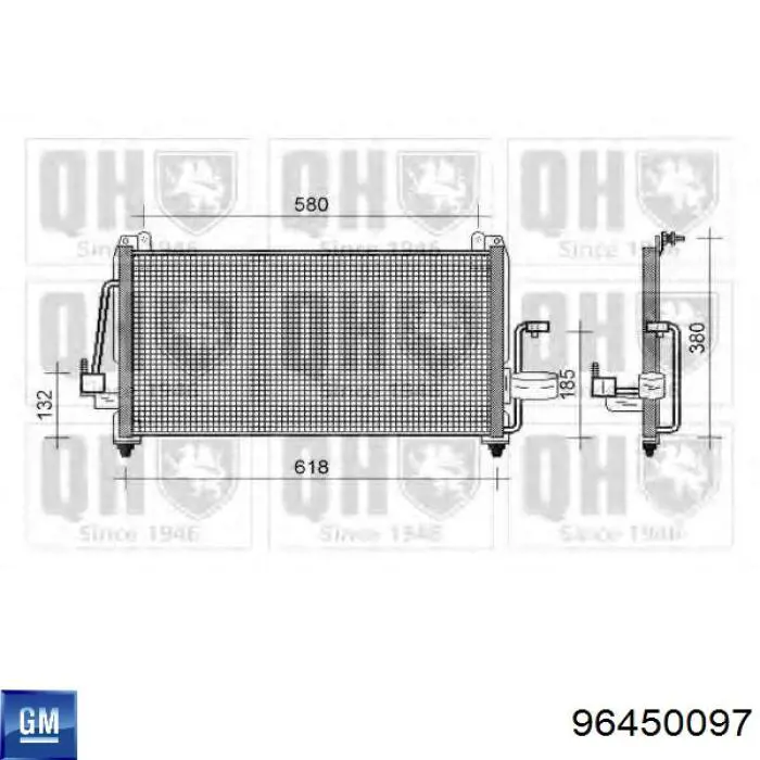 Радиатор охлаждения кондиционера Polcar 2923K8C1