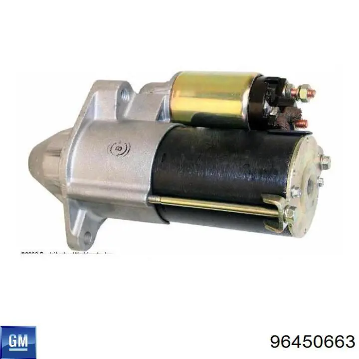 Стартер двигателя General Motors 96450663