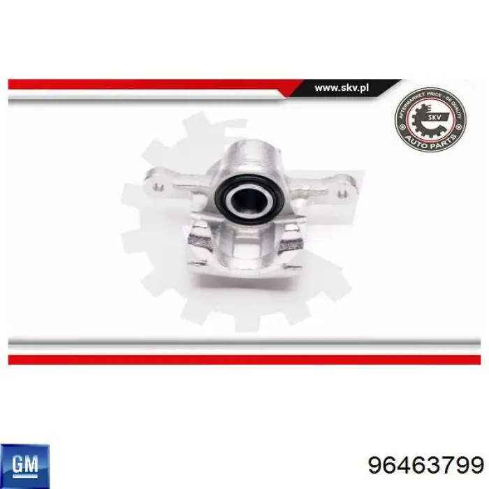 Задний правый суппорт General Motors 96463799