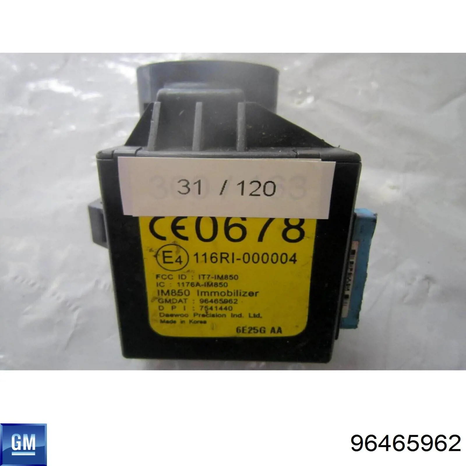  96465962 General Motors