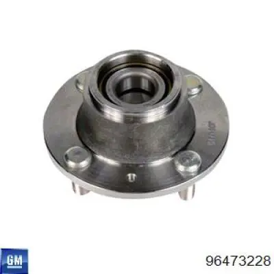 Купить 96473228 General Motors Задние барабанные тормозные колодки
