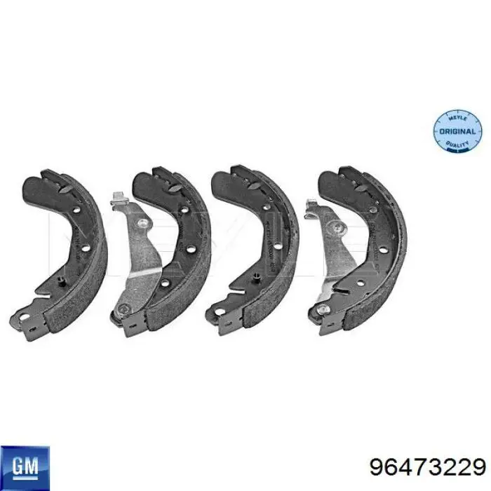 Тормоза рабочие задние ножные и тормозные барабаны General Motors 96473229 цена, от 13.94 USD