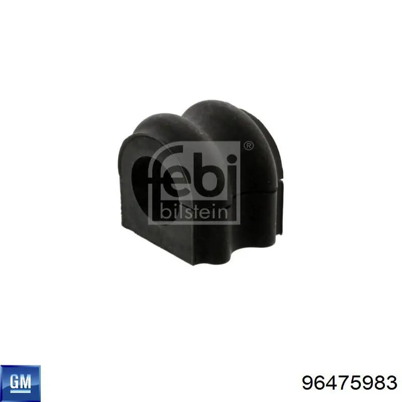 Резинка заднего стабилизатора General Motors 96475983 цена, от 3.13 USD