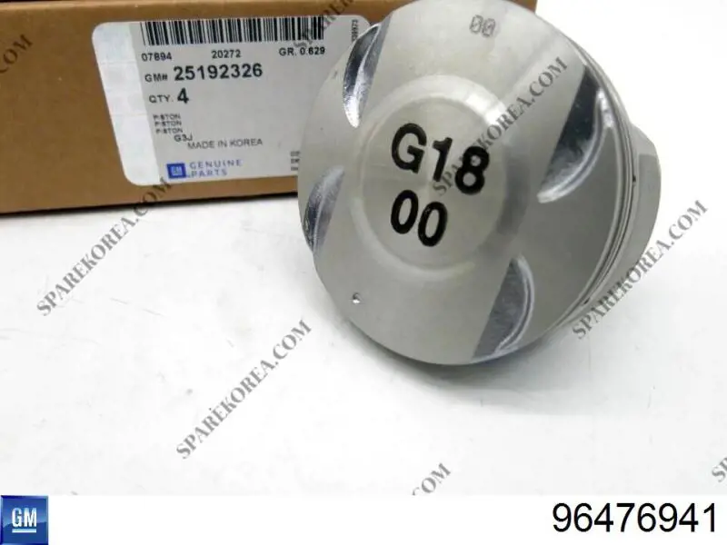 Поршень с пальцем без колец, STD General Motors 96476941 цена, от 40.35 USD