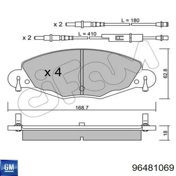 Купить 96298469 General Motors Привод в сборе левый