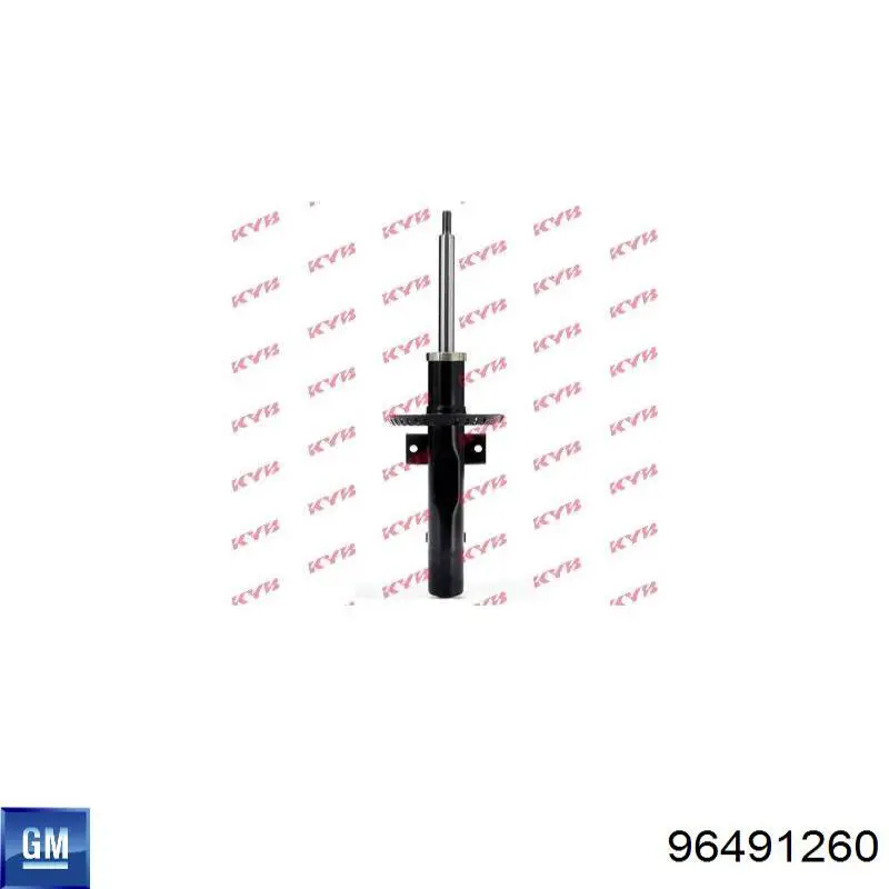 Амортизатор передней подвески левой General Motors 96491260 цена, от 36.45 USD