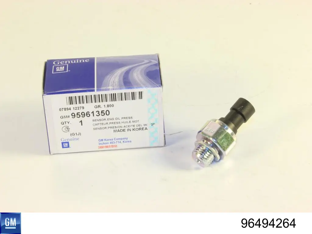 Датчик давления масла 96494264 General Motors