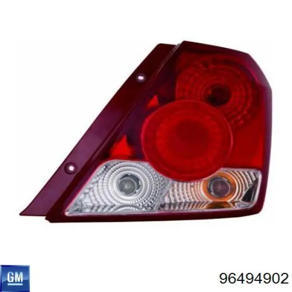Купить 96494902 General Motors Задняя правая фара