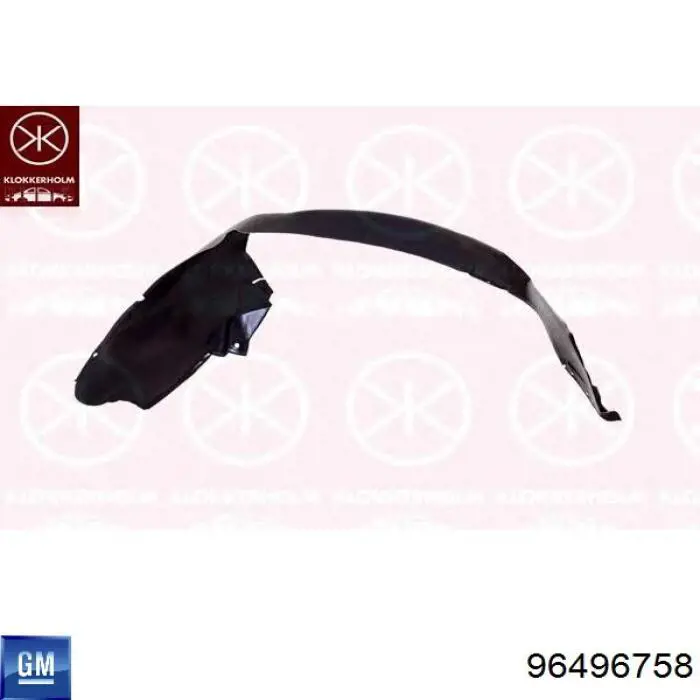 Правый подкрылок переднего крыла FPS FP1703388 цена, от 9.15 USD