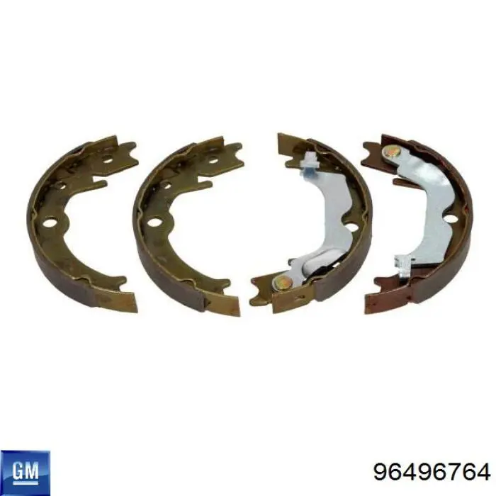 96496764 General Motors Тормозные колодки ручника