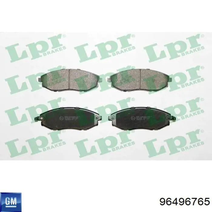Колодки General Motors 96496765 цена, от 18.39 USD