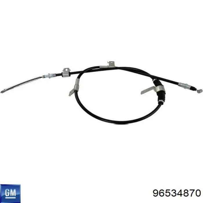 Трос ручного тормоза задний General Motors 96534870 цена, от 13.08 USD