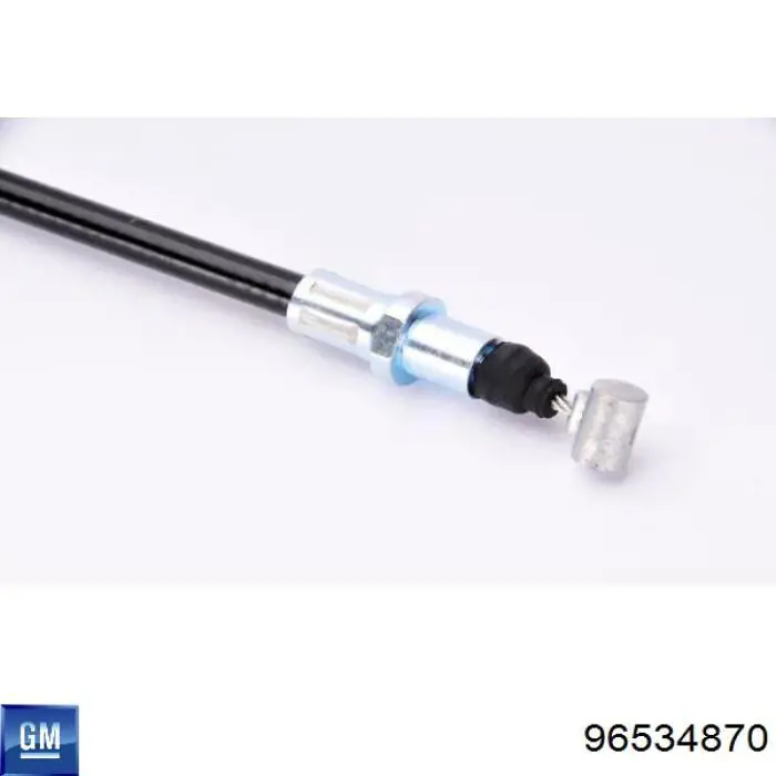 Cable de freno de mano trasero izquierdo 96534870 General Motors