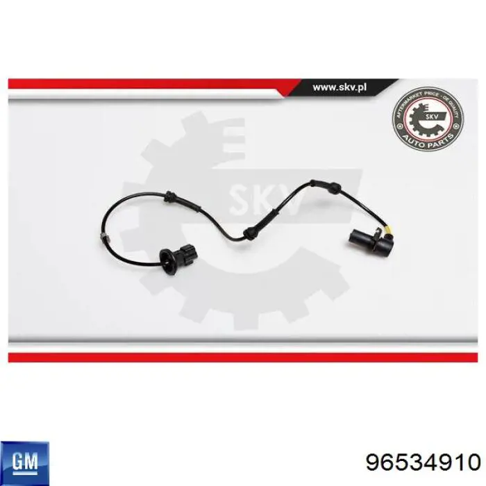 Датчик антиблокировочной системы торможения General Motors 96534910 цена, от 16.08 USD