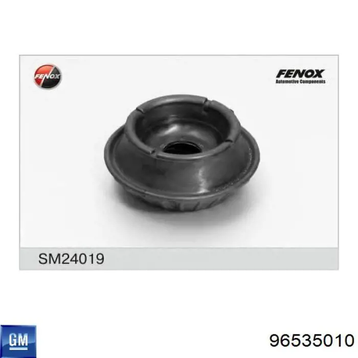 Опорный подшипник амортизатора 96535010 General Motors