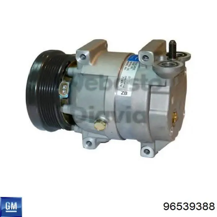 Купить 96539388 General Motors Компрессор климатической установки