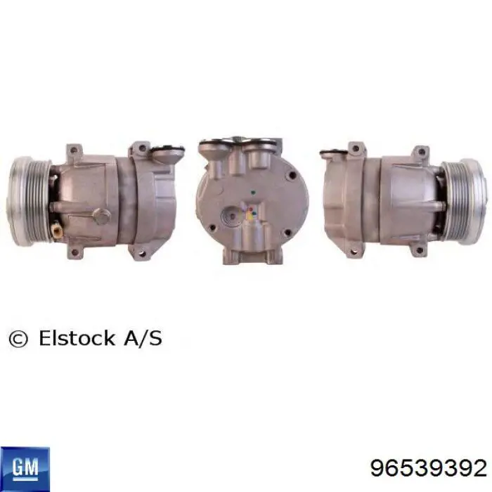 Купить 96539392 General Motors Компрессор климатической установки