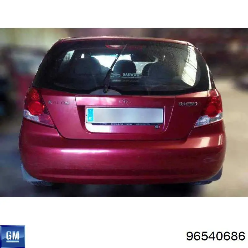 96540686 General Motors Переключатель подрулевой, правый