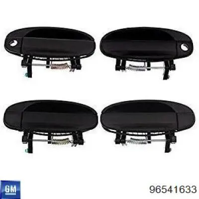 Ручка двери задней наружная левая General Motors 96410184 цена, от 4.94 USD