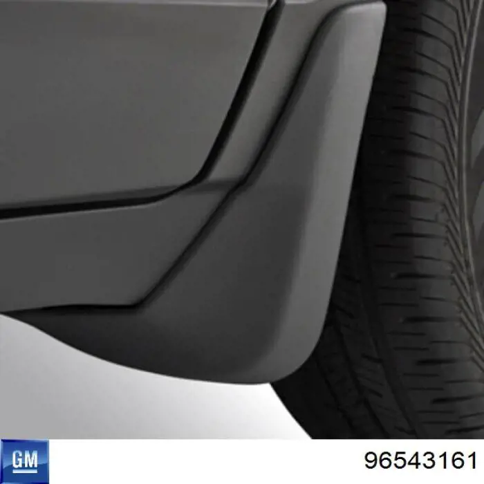 Брызговик задний левый General Motors 96543161 цена, от 1.05 USD