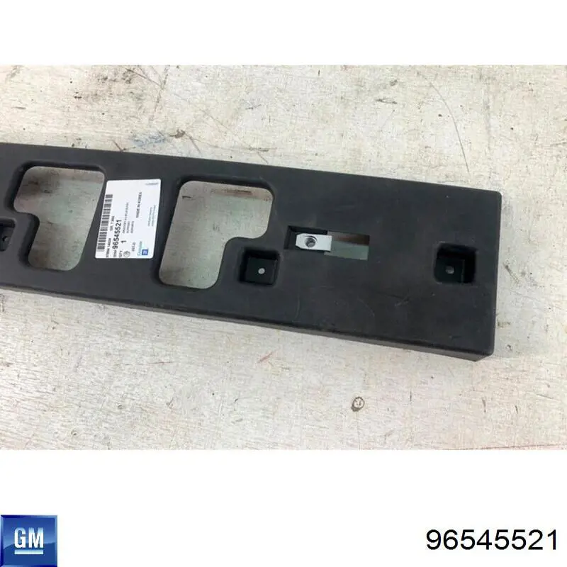 96545521 General Motors панель крепления номерного знака переднего
