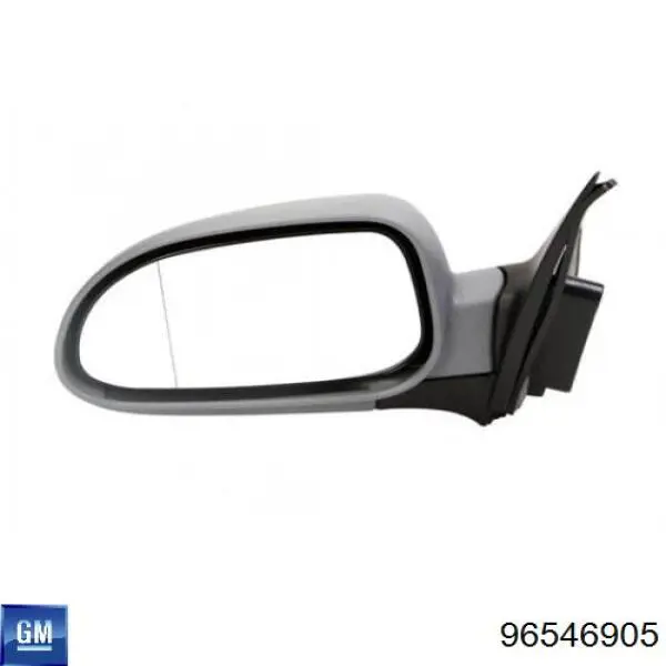 Левое боковое зеркало 96546905 General Motors