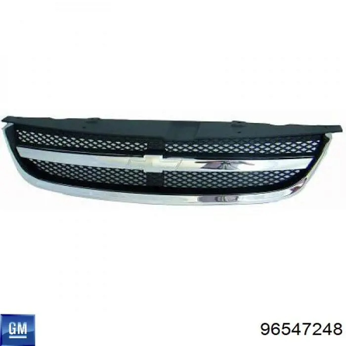 Купить 96547248 General Motors Решетка радиатора
