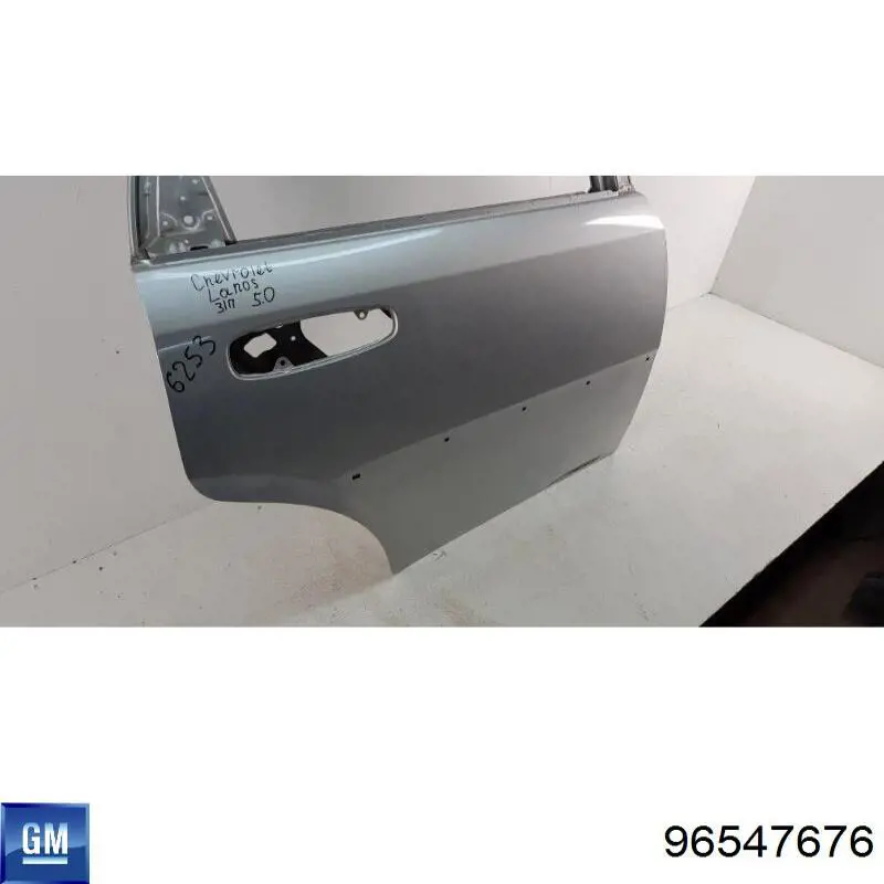 Купить 96547676 General Motors Дверь задняя в сборе