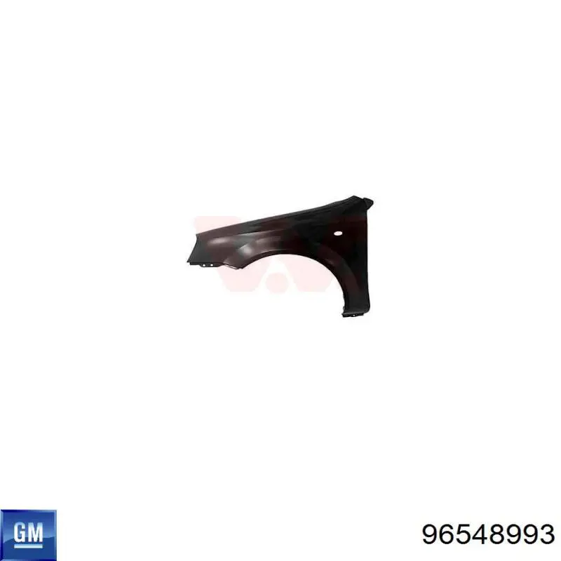 Боковая часть передняя правая General Motors 96548993 цена, от 45.88 USD