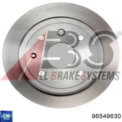 Compre 96549630 General Motors Disco do freio traseiro