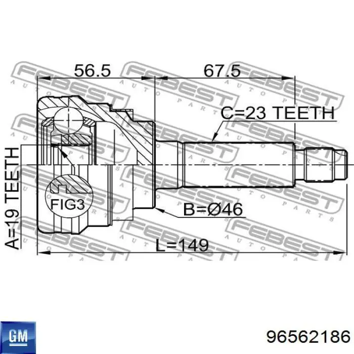 96562186 General Motors 