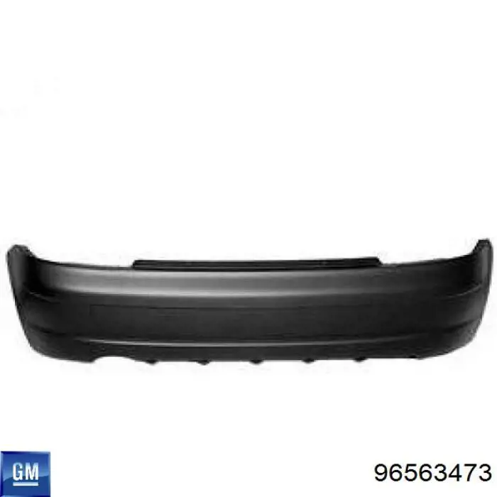 Бампер задний Daewoo Matiz хэтчбек (KLYA) (1998 - 2008) цена, от 34.37 USD