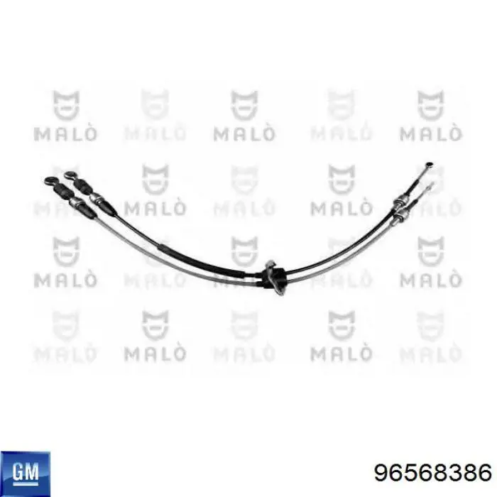 Трос КПП General Motors 96568386 цена, от 52.62 USD
