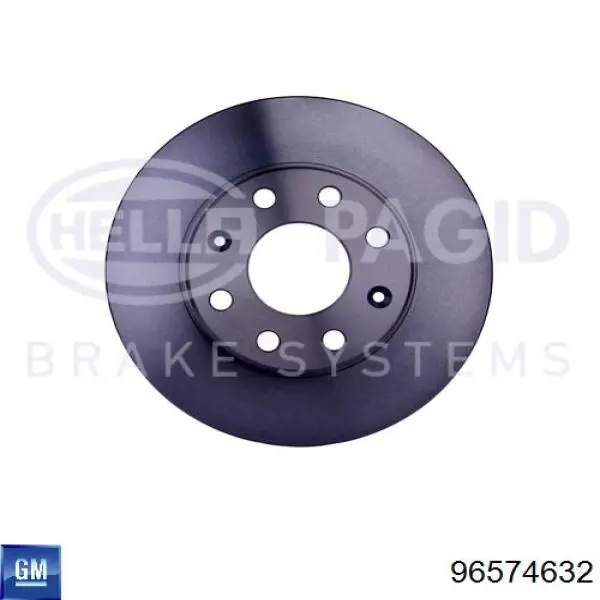 Тормоз дисковый передний General Motors 96574632 цена, от 23.73 USD