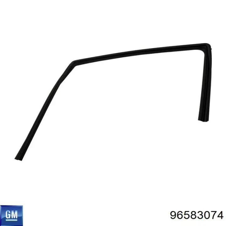 Молдинг опускного стекла двери задней левой General Motors 96583074 цена, от 9.20 USD