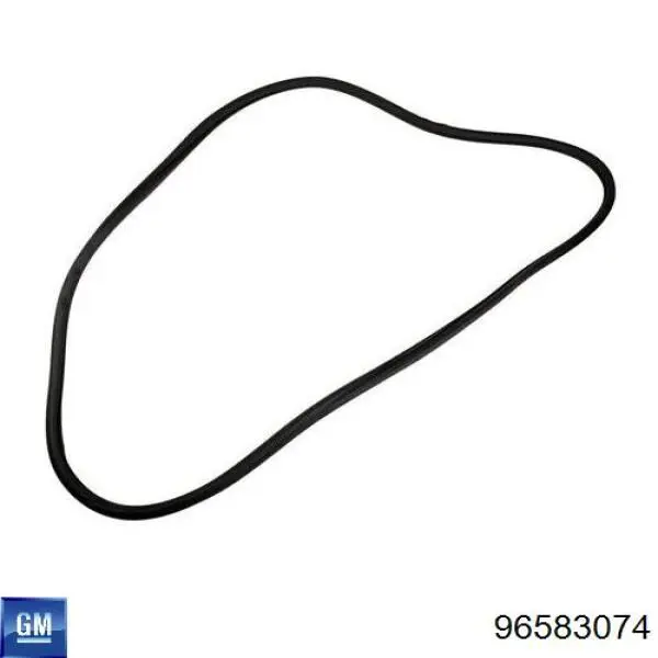 96583074 General Motors Молдинг опускного стекла нижний, двери задней, левой