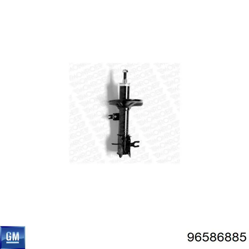 Амортизатор передний левый 96586885 General Motors