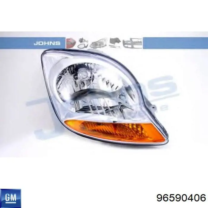 Правая блок фара General Motors 96590406 цена, от 86.20 USD