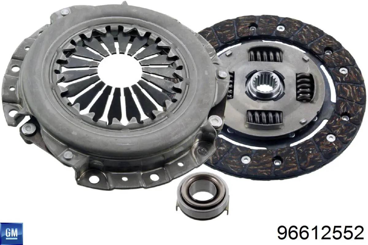 Диск сцепления 96612552 General Motors