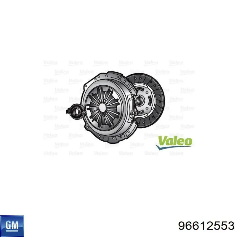 Купить 96612553 General Motors Диск сцепления
