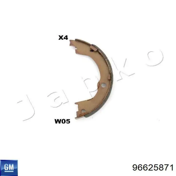Купить 96625871 General Motors Защита тормозного диска заднего, левая